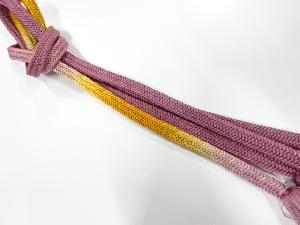 正絹　手組帯締め